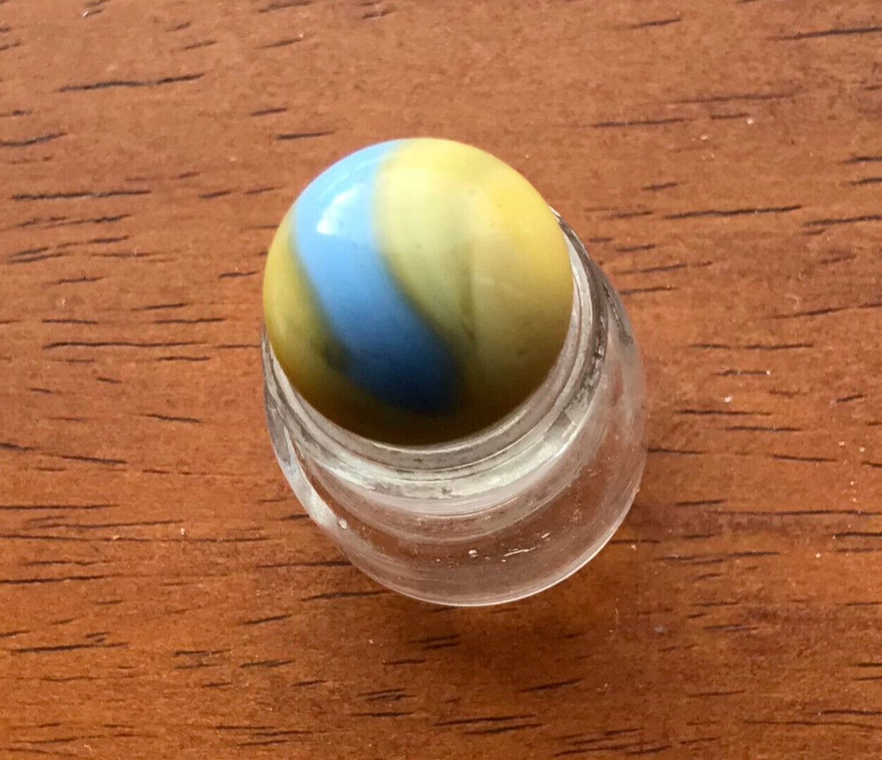 Vintage Akro Agate Cub Scout Marble