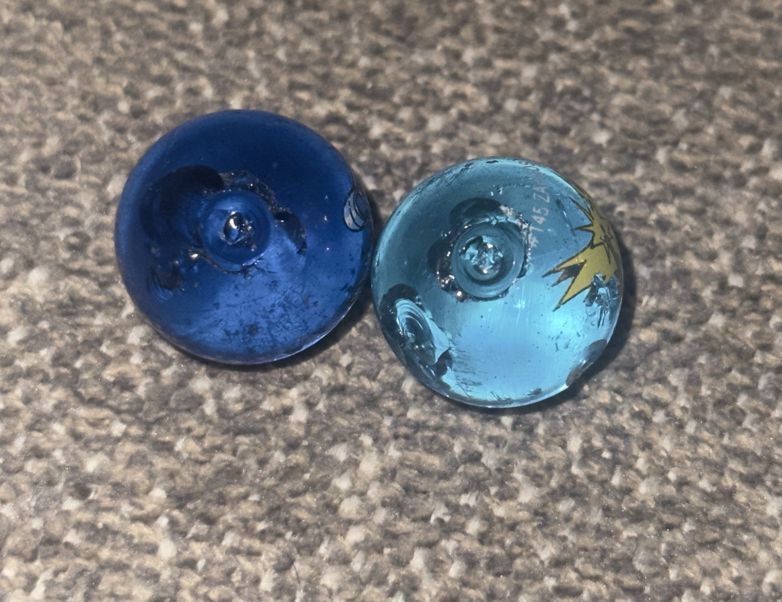 Vtg Pokemon Marbles Lot of 5 Bandai Toy Biz 1999 – Articuno Zapdos Metapod READ