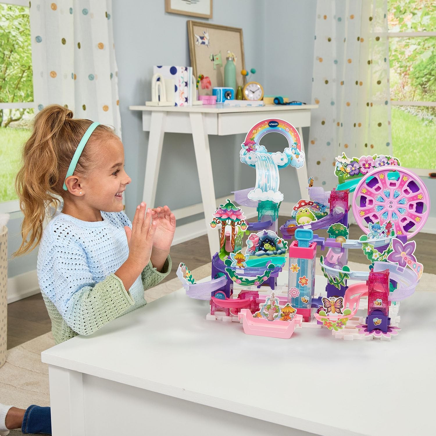 VTech Marble Rush Magic Fairyland Playset 19.7″ x 15.8″ x 15.7″, Multicolor