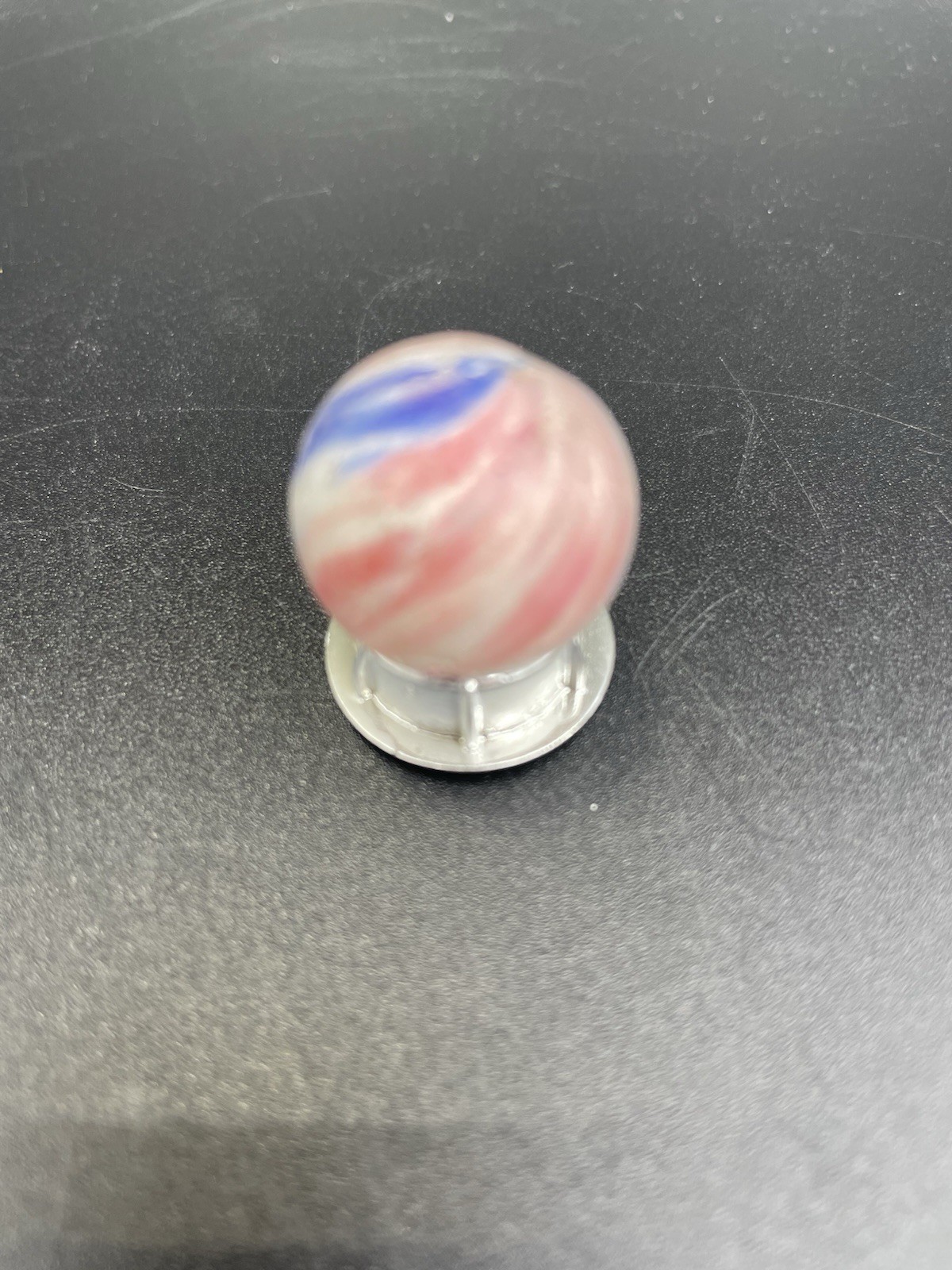 Vintage German Peppermint Swirl Marble 3/4 in – Please See Pics