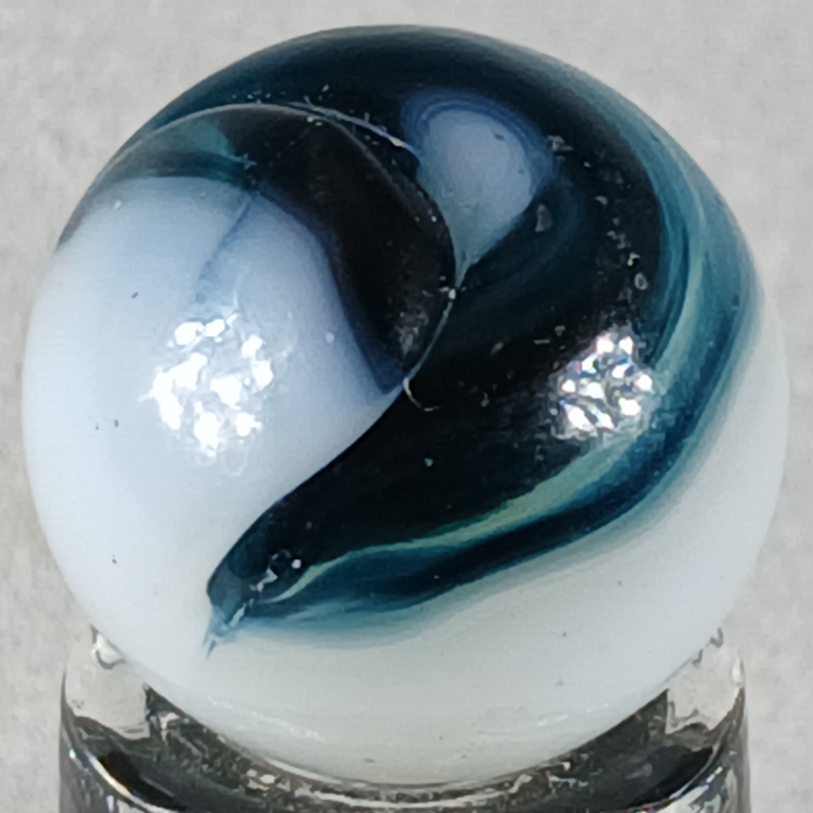 Small Jabo Swirl Marble .52 Inches Near-Mint Condition Combined Shipping