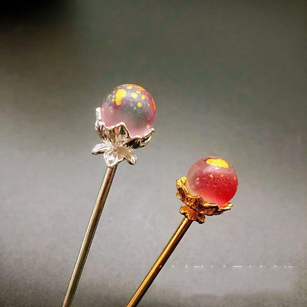 20Pcs Purple Luminous Glass Marbles – Colorful Marbles for Vase Filler, Fish Tan