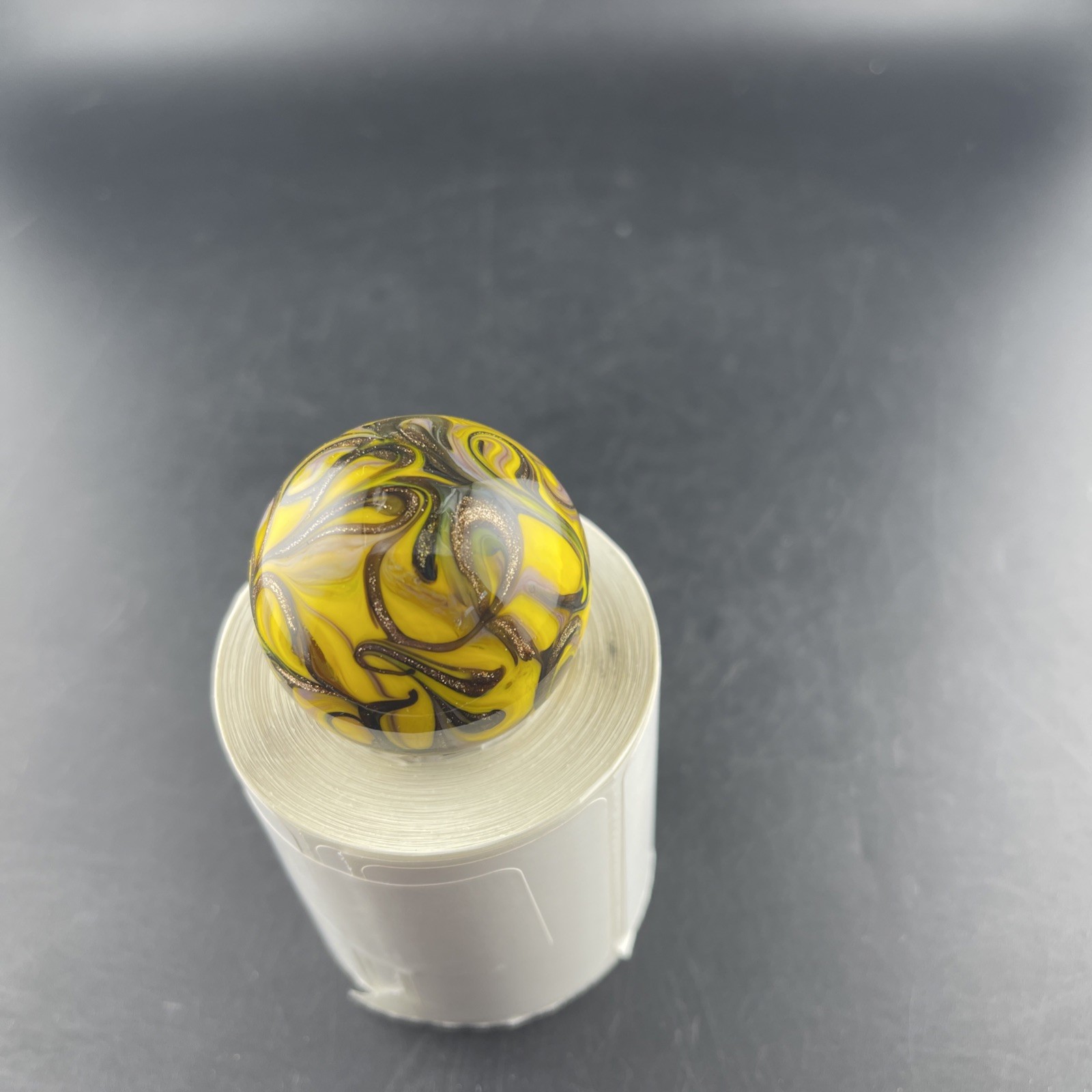 Handmade Art Glass Swirl Marble 40.37mm Large Shooter JABO?