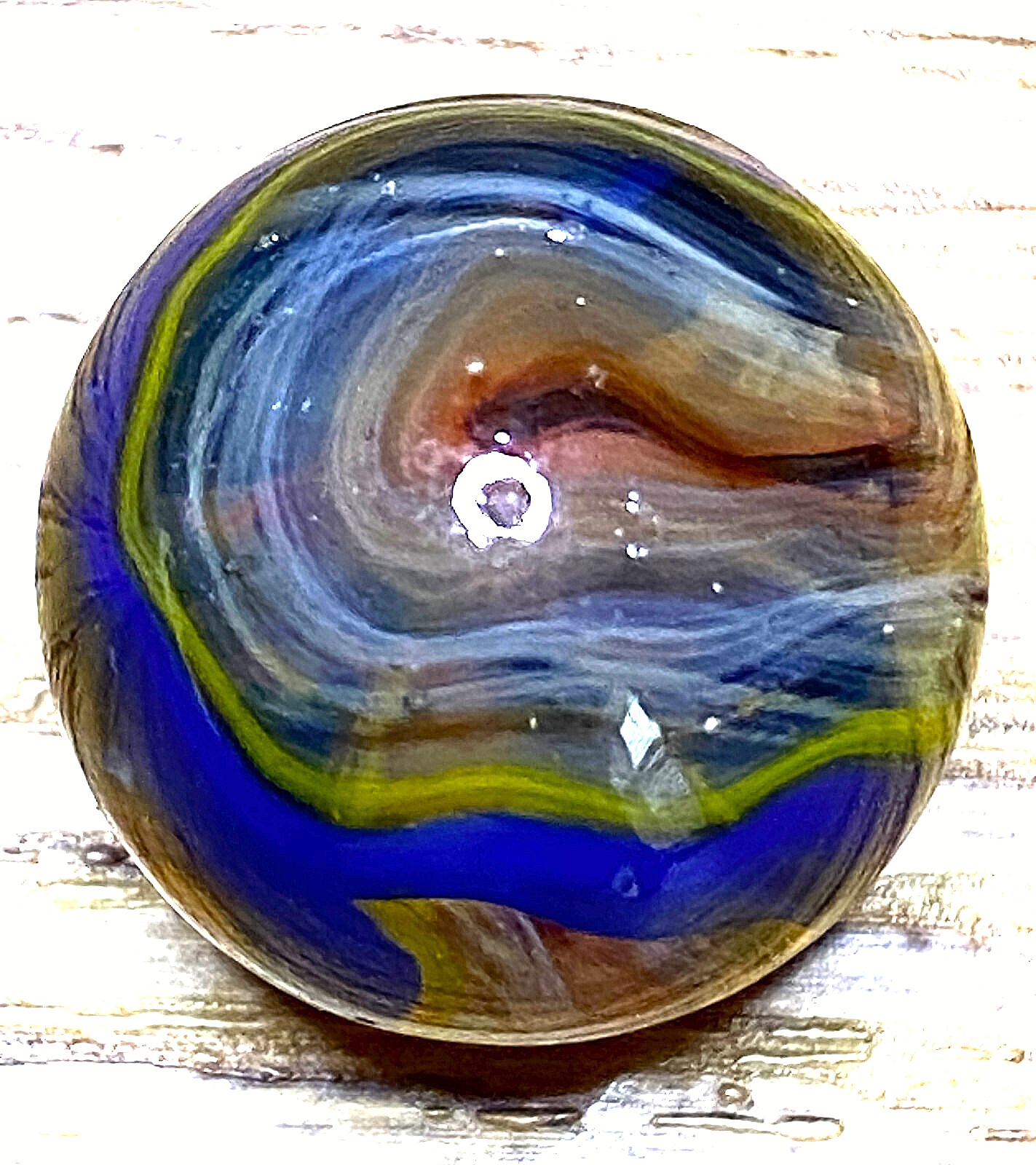 DAS/CHAMPION/WV/JABO ALL I CAN SAY IS WOW TRANSPARENT SWIRLED SHOOTER .71″ M588