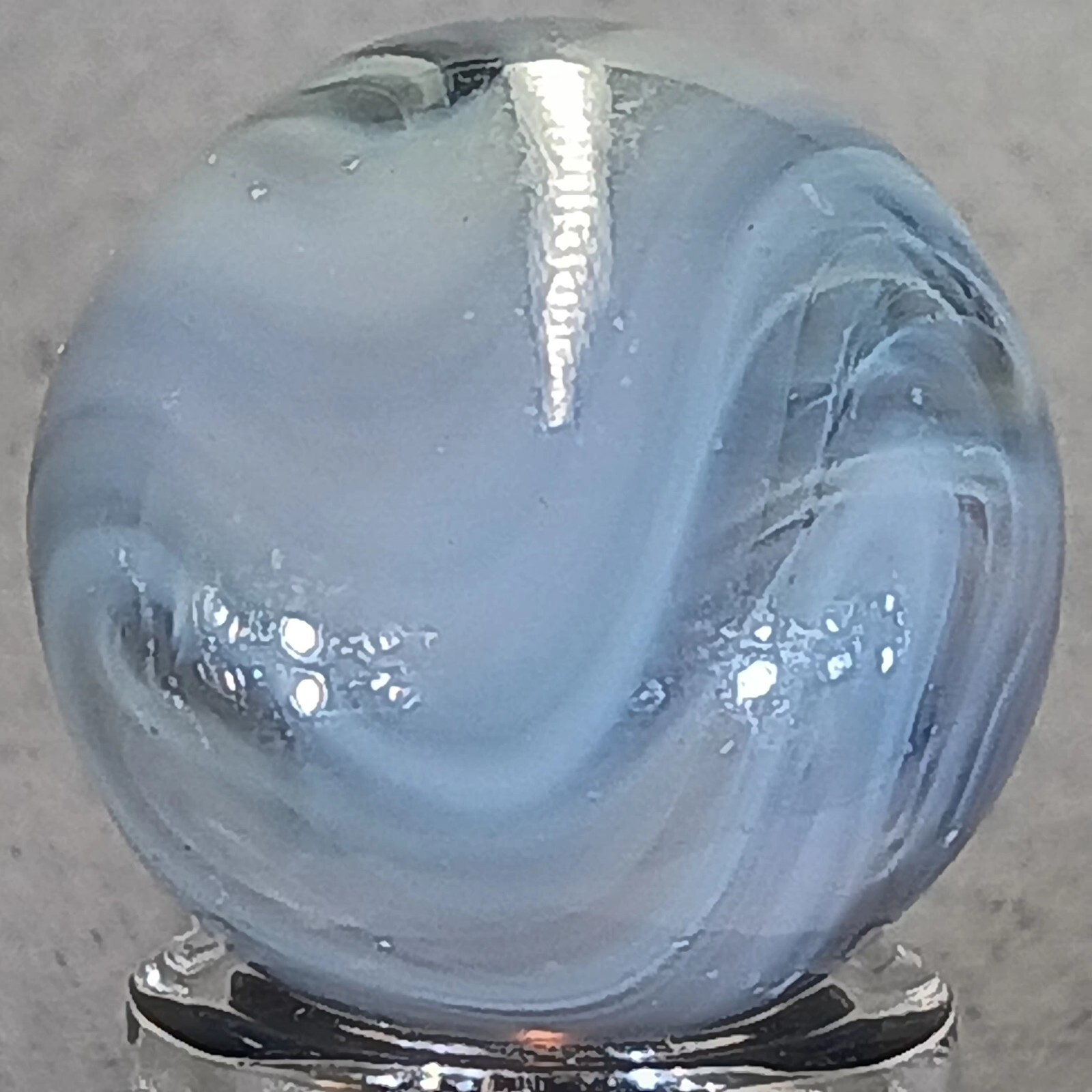 Vintage Champion Swirl Marble .61 Inches Near-Mint Condition Combined Shipping