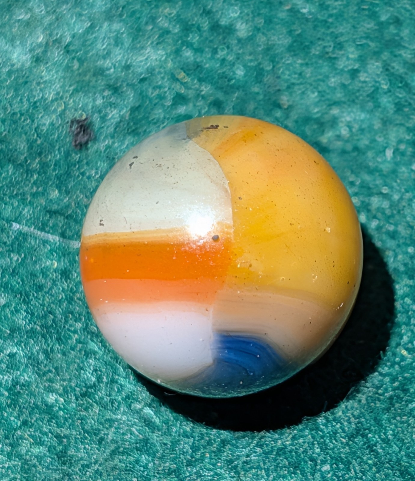 HTF Vitro Agate Buttermilk Marble