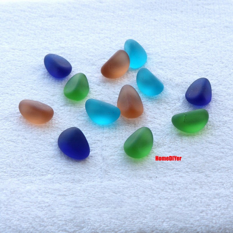 Colourful Glass Marbles Balls Traditional Toys Games Fish Tanks Vase Decoration