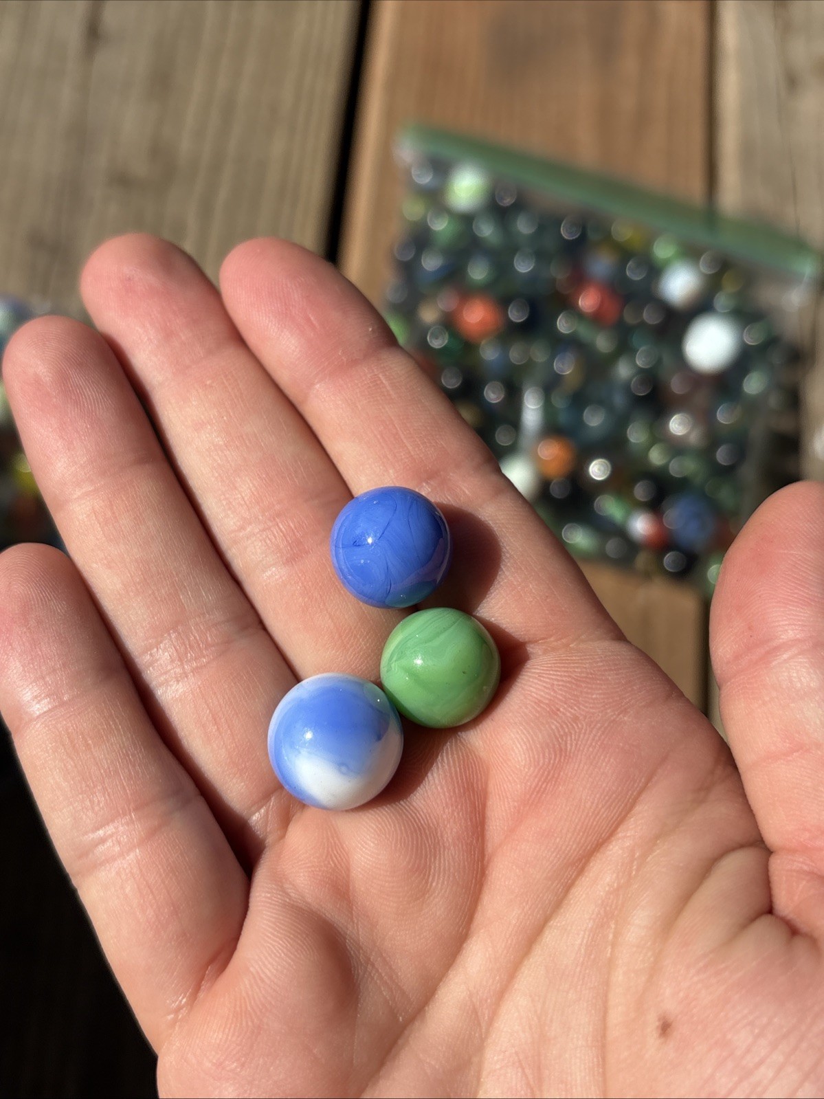Vintage Mixed Marble Lot