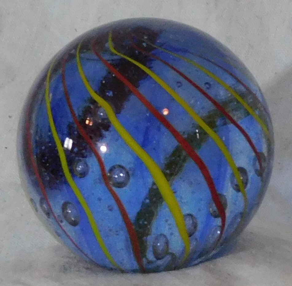 Andy Davis Contemporary Handmade Marble, 1 5/8″ Diameter, #9205AE