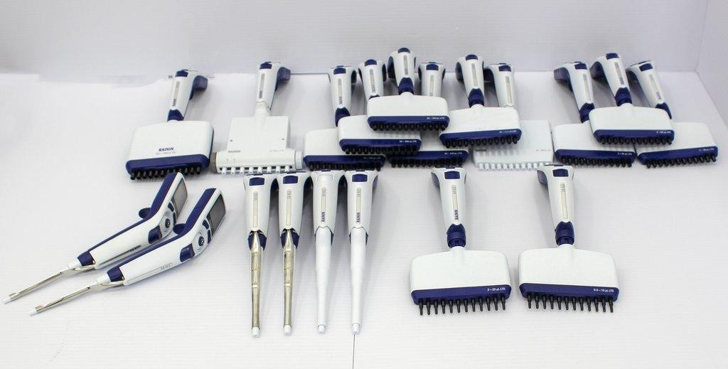 Rainin E4 XLS Electronic Pipettes Set, Turnkey, Multi-Channel, Adju (3377385)