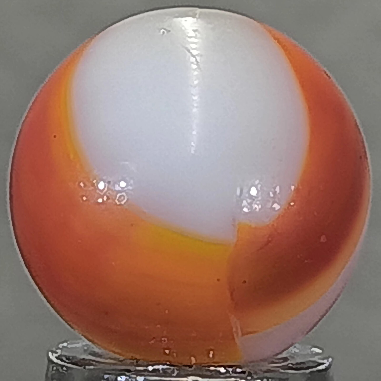 Vintage Marble King Rainbow .62 Inches Mint Condition Single Seam