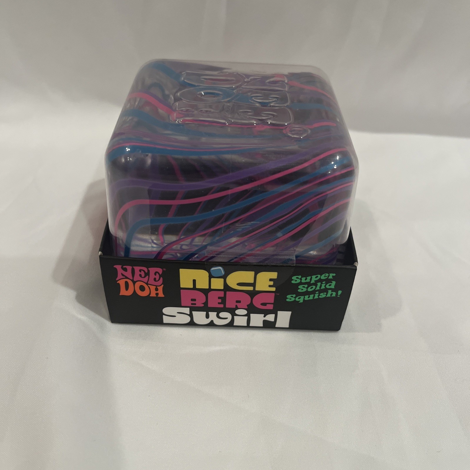 Needoh Nice Berg Swirl Giant: blue, purple and pink (NEW)