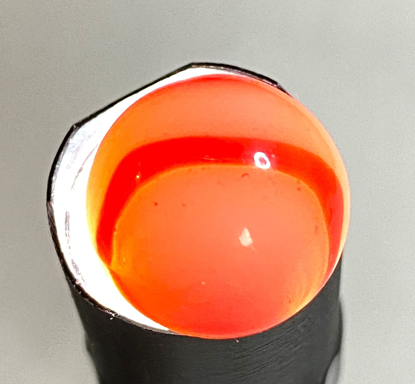 CLASSIC PELTIER RAINBO BASEBALL LINE TYPE TRANSLUCENT .61″ NM+/- M179