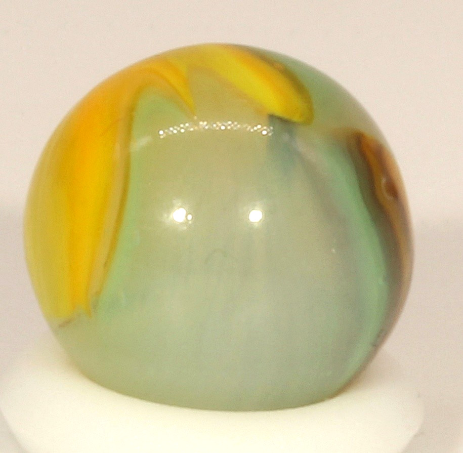 Peltier Mustard & Relish National Line Rainbo (NLR) Pee Wee Marble 7/16″ M-