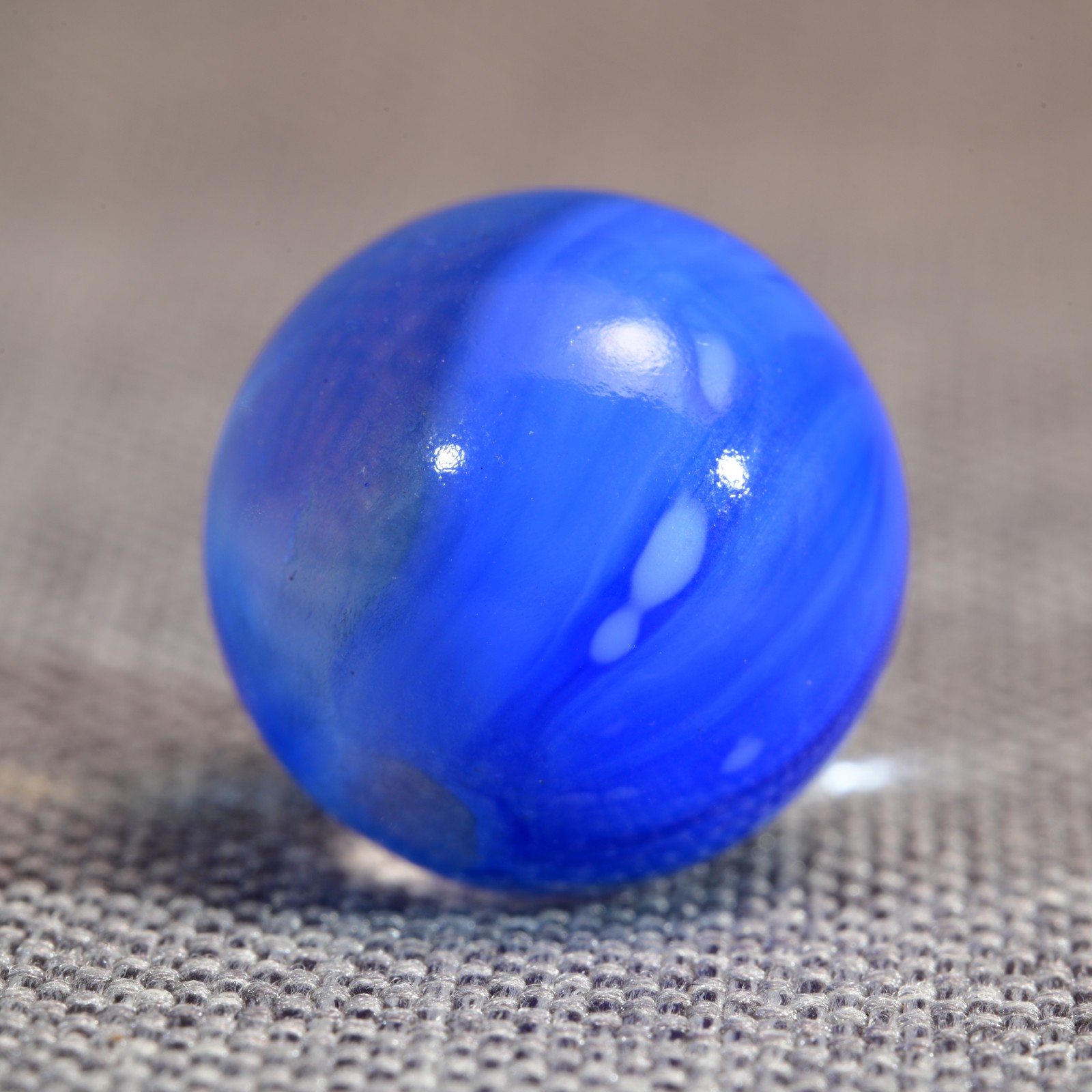 Moldy/Mouldy Vintage Marble 1960’s Funky Hues & Subtle Spots 11/16”