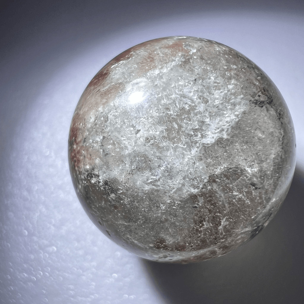 Garden Quartz Crystal Marble Sphere