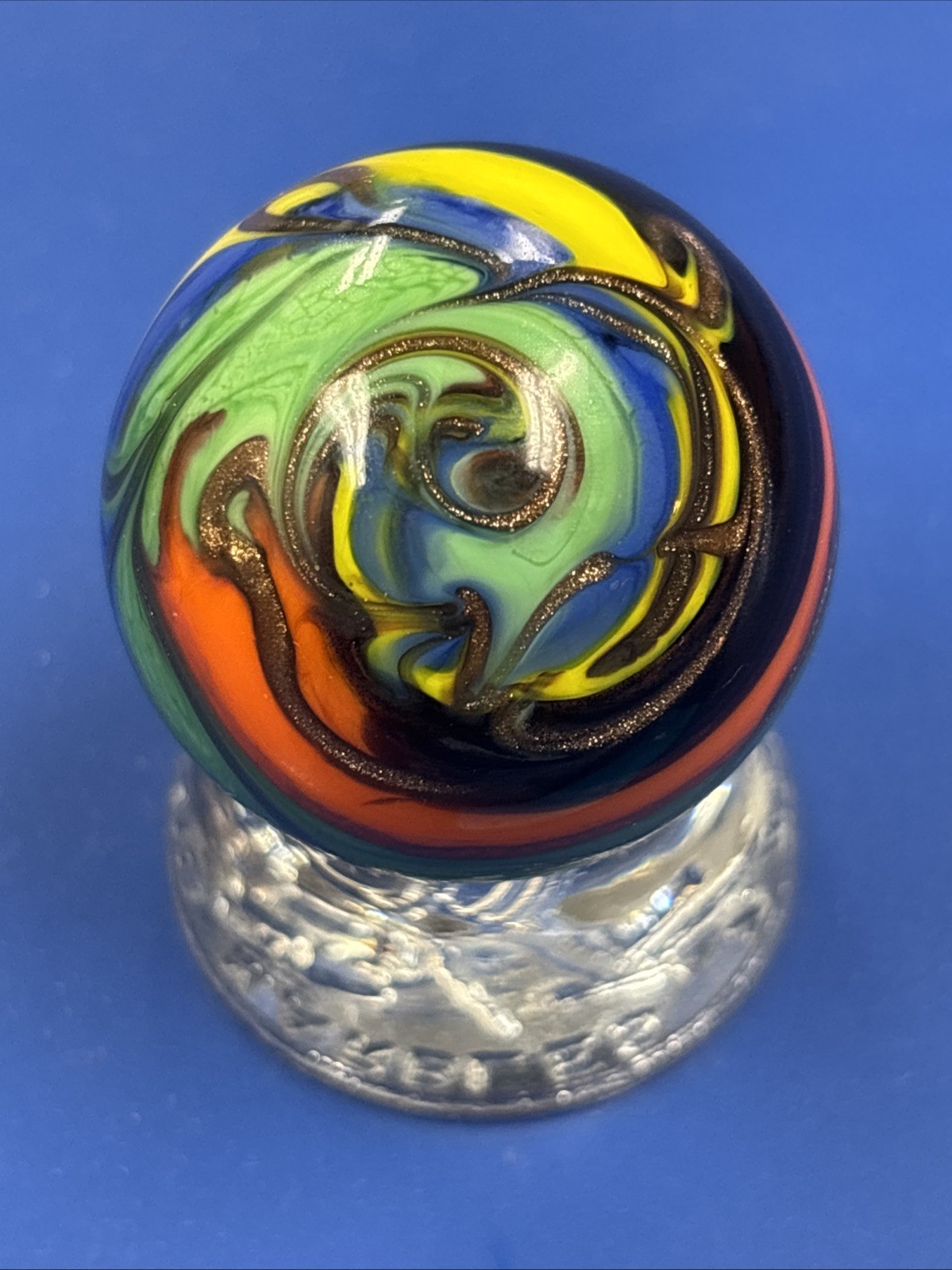 Stunning contemporary swirl marble #944