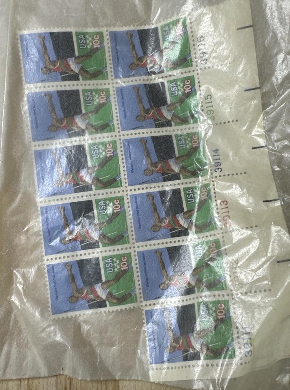 Vintage Assort Of Stramp Different Type Of Stamps Some Older Than Other