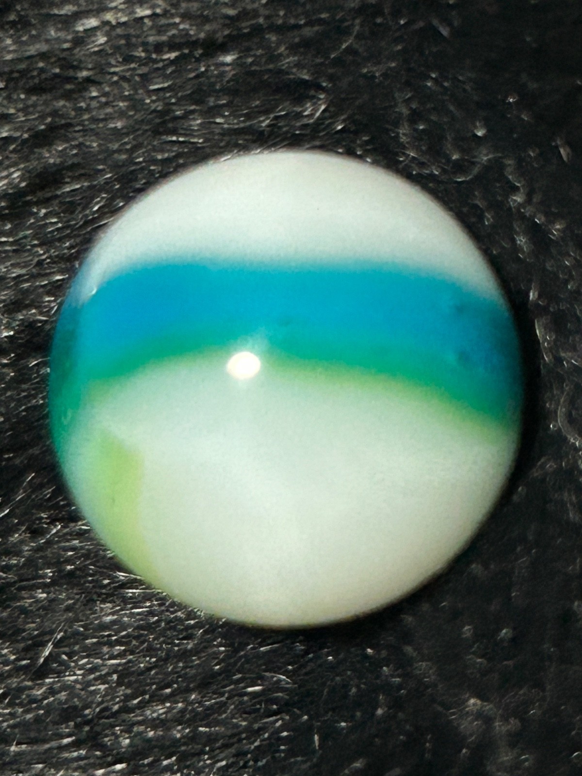 1lb of 9.3-wet mint akro agate, peltier, Christensen & son, Alley Agate & more