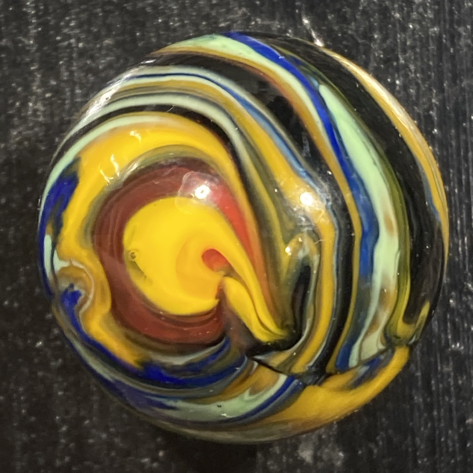 Contemporary Marbles .86” Sweet Swirl Cool Colors Hh105