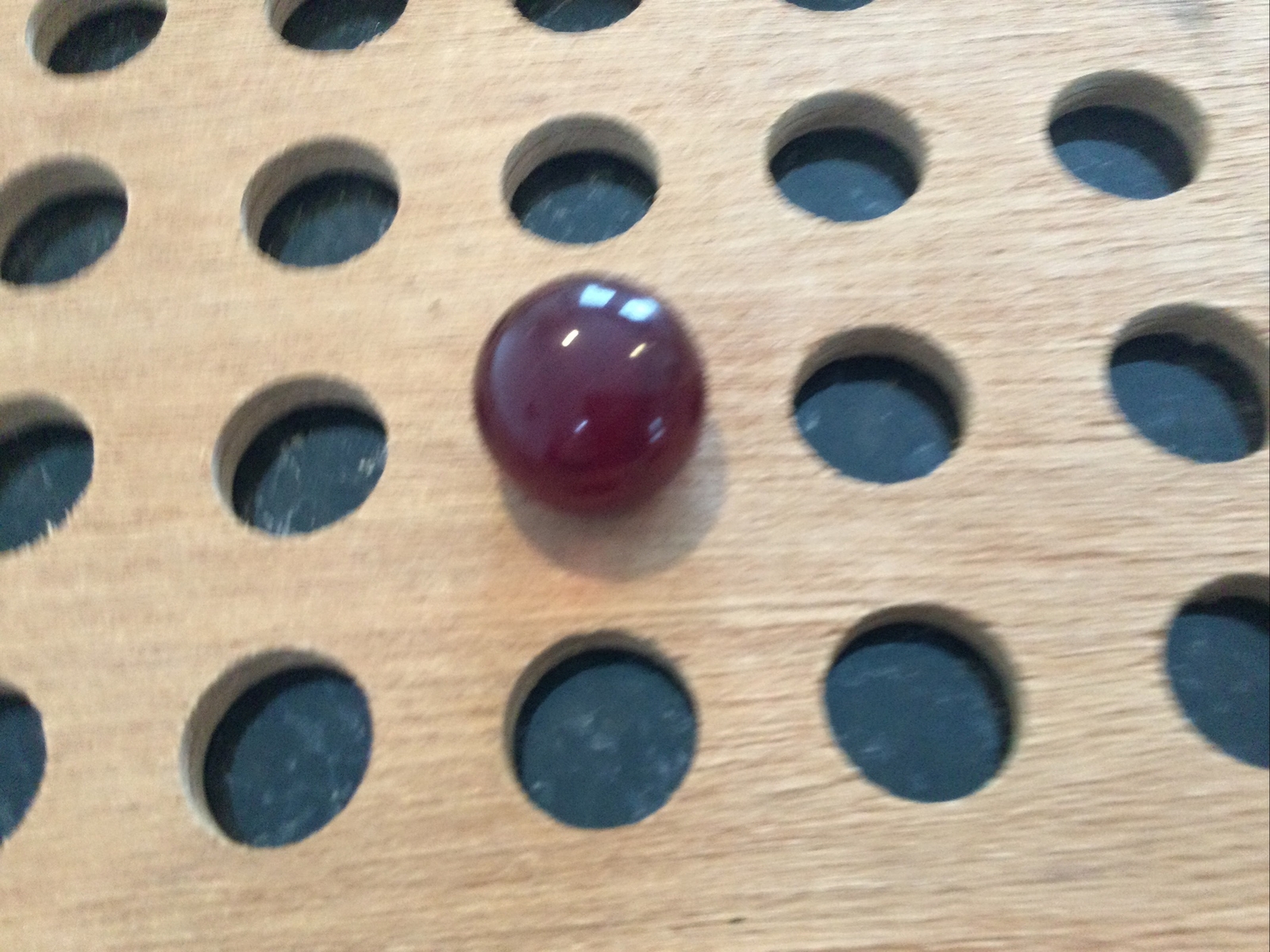 Vintage | Coke | Ruby Red | Glass Marble | 1991