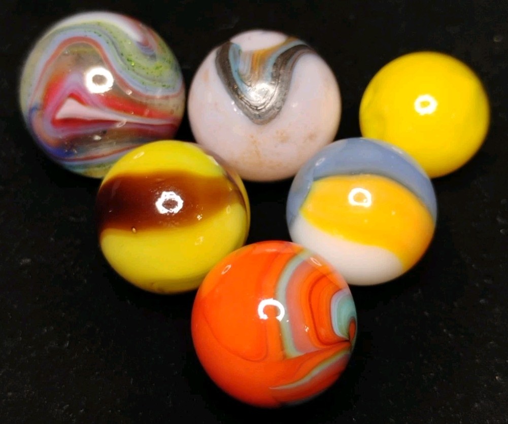 .72″-.54″ VINTAGE/MODERN MARBLES LOT🔥MINT/NM+