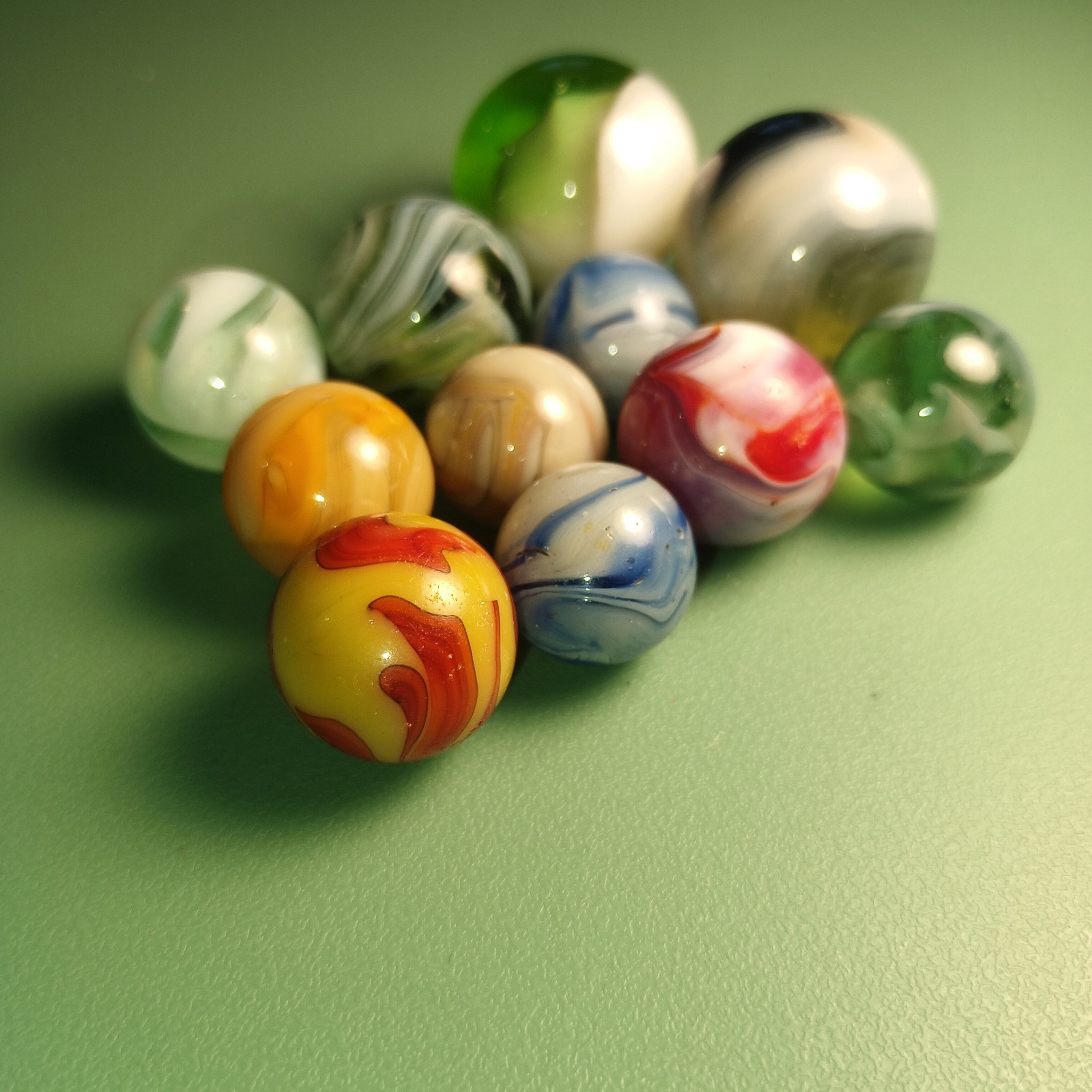 11 Collectible Marbles