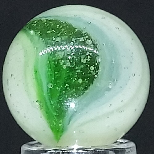Vintage Vitro Patch Marble 5/8 Inch Size Mint Condition