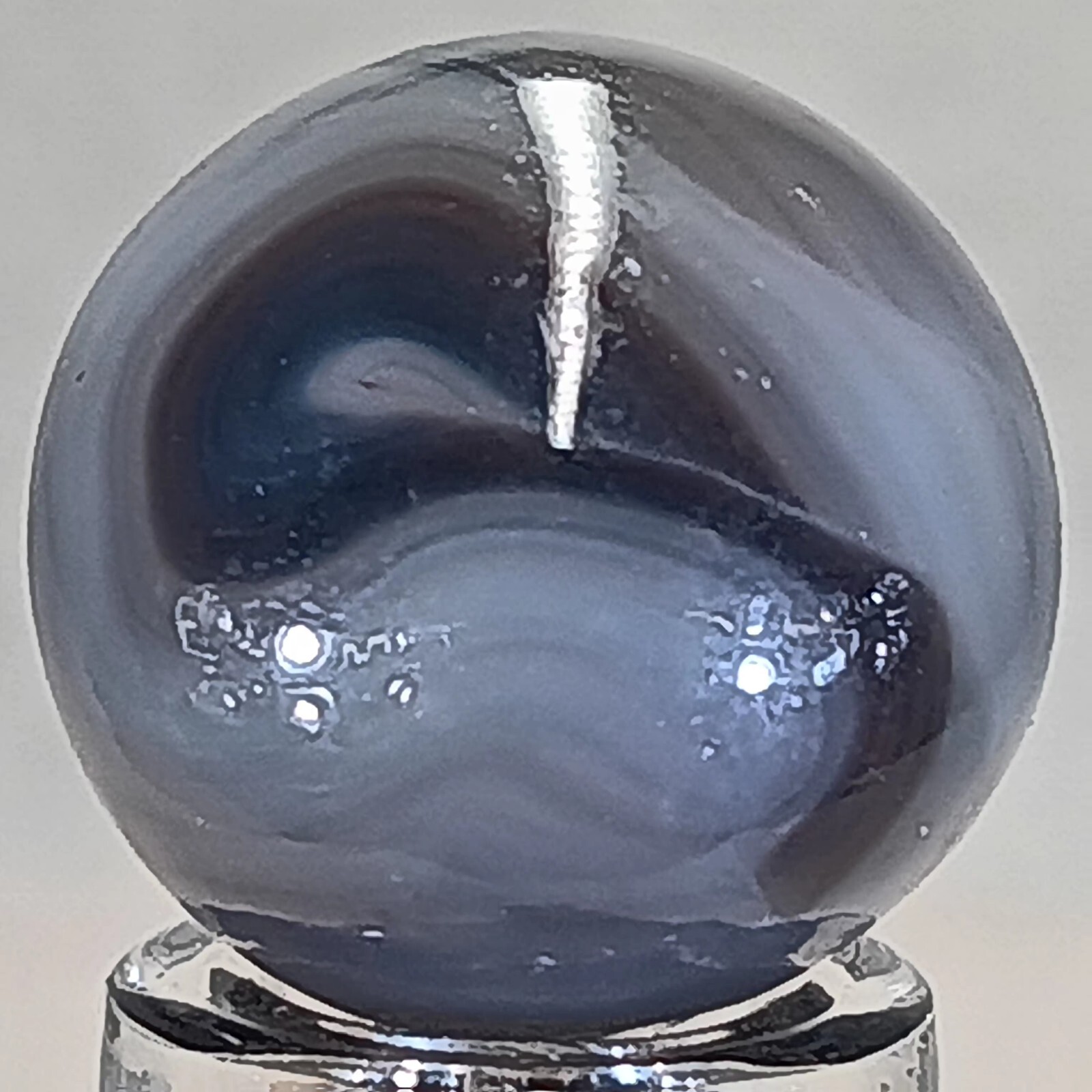 Vintage Champion Swirl Marble .60 Inches Near-Mint Condition