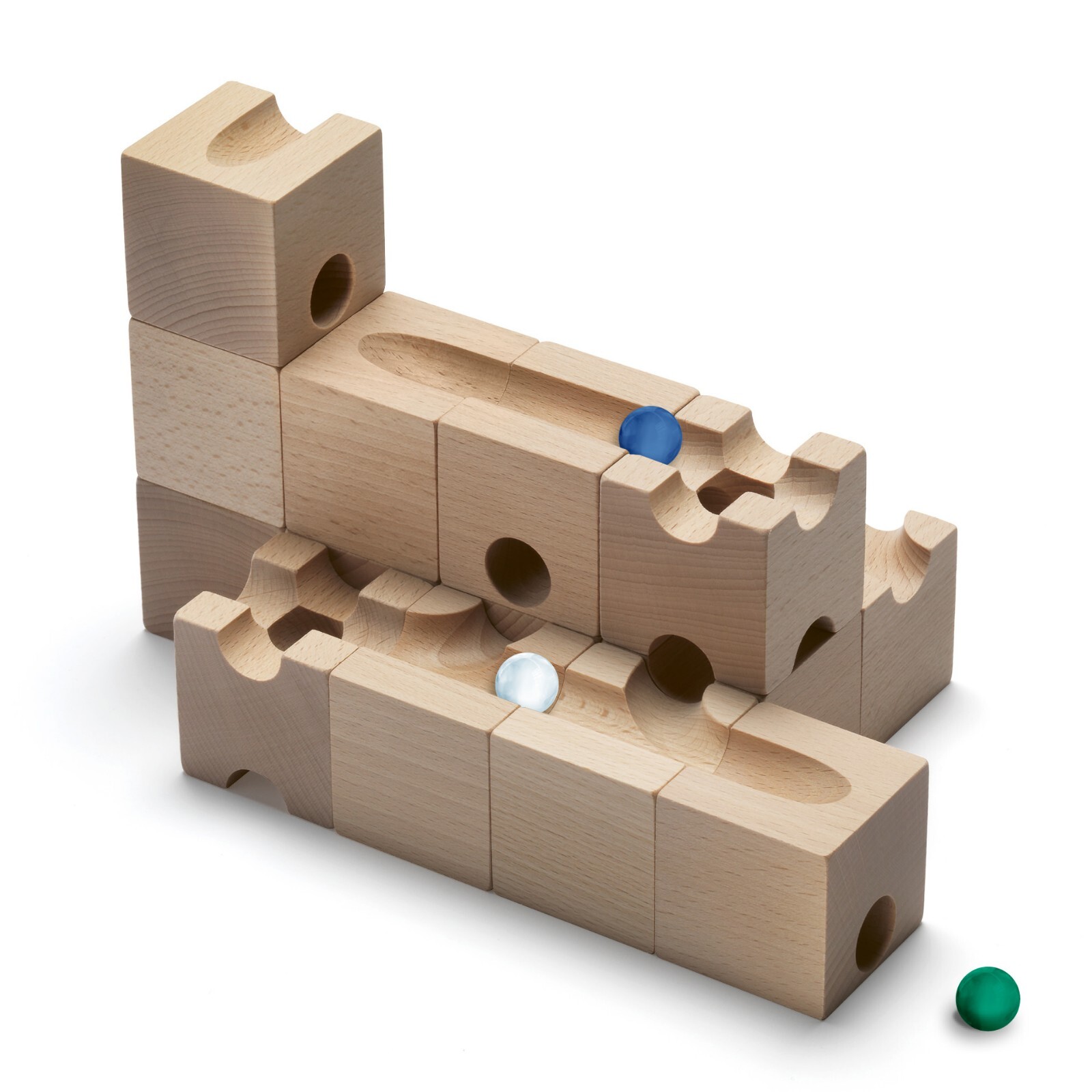 CUBORO TRICK Extra Set toy marbles run system building game tricky runs Swiss