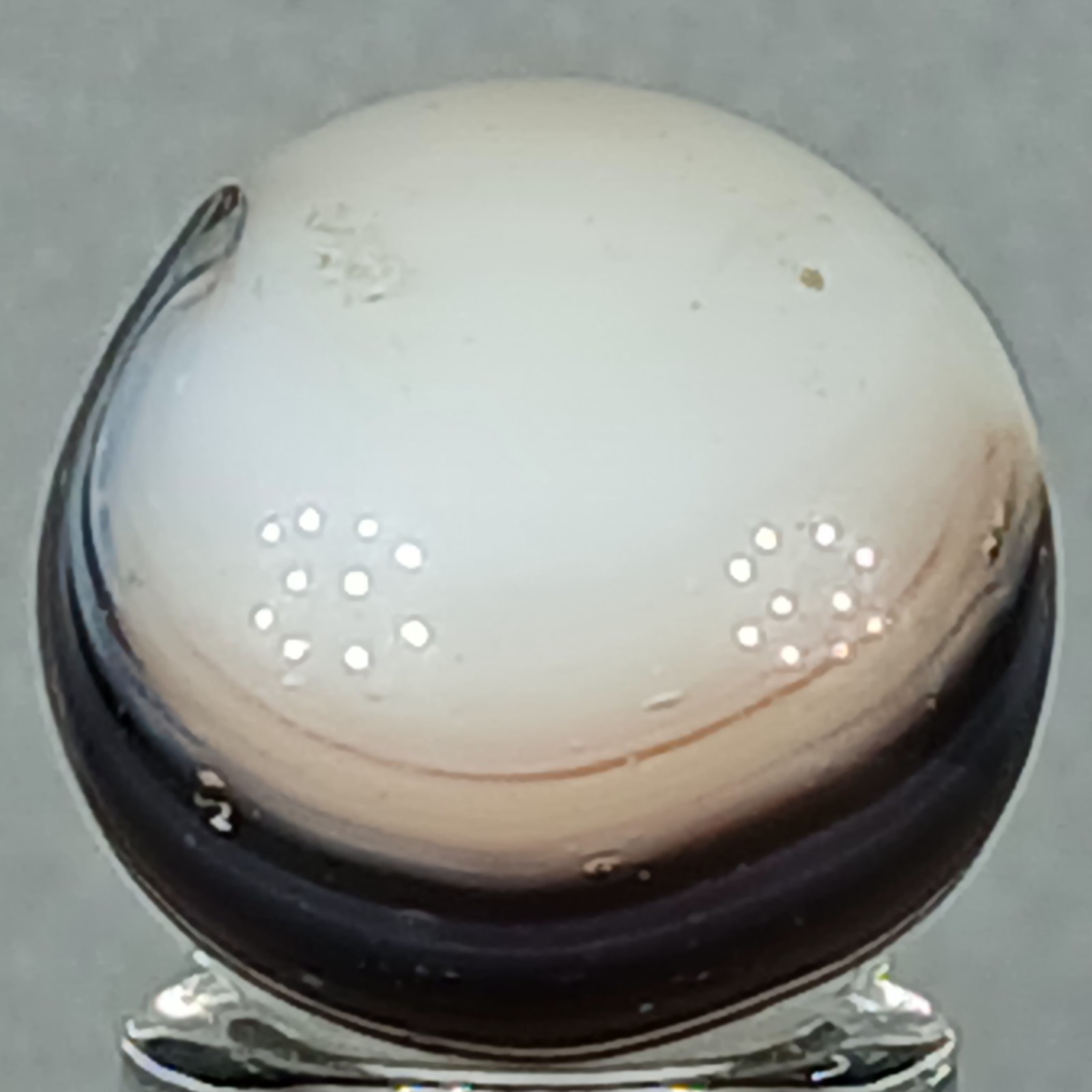 Vintage Vitro Tri-Lite Marble .62 Inches Near-Mint Condition Combined Shipping