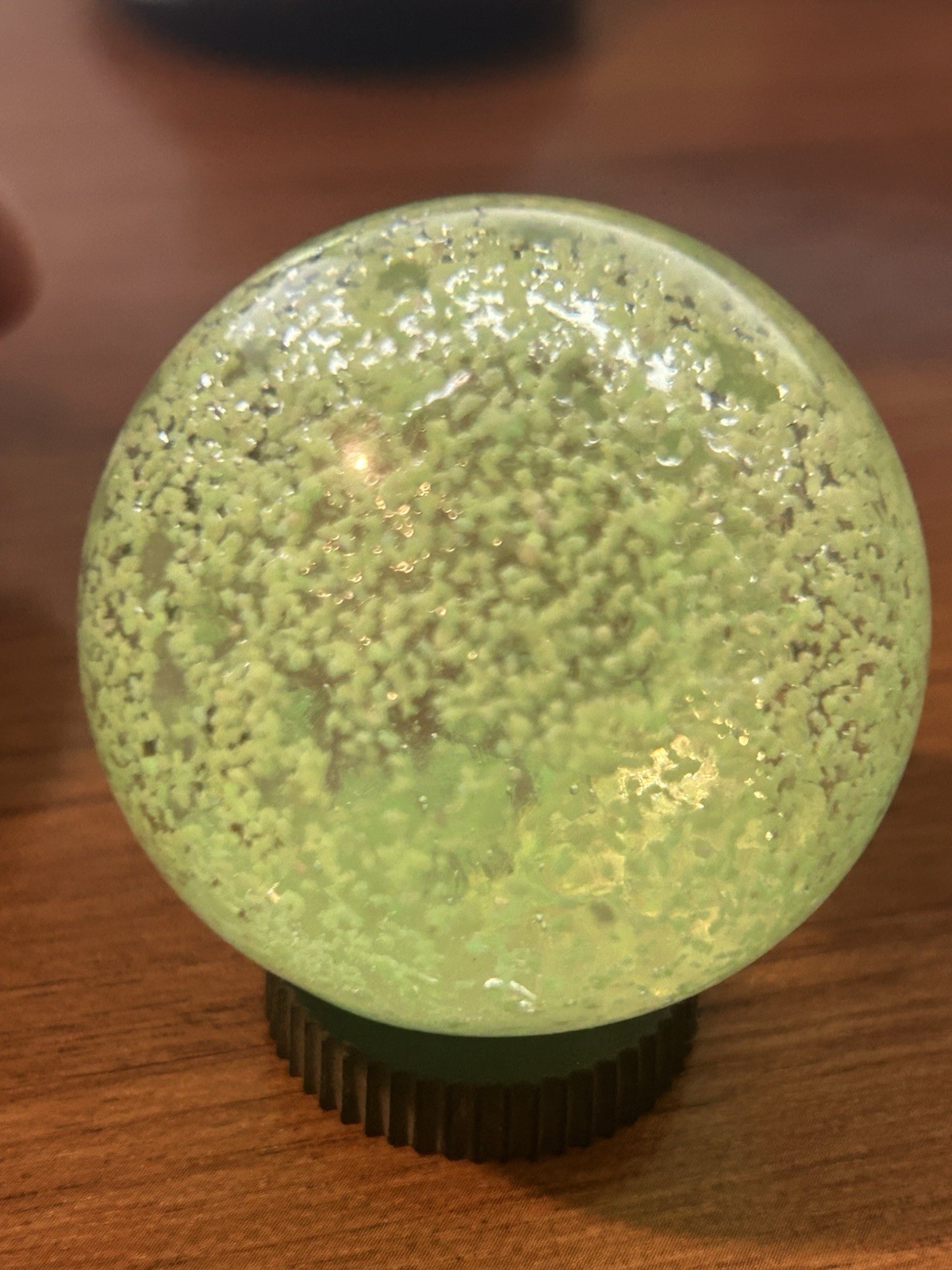 2” 50mm Glow In The Dark Marble Sphere UV Reactive ling Wave Short 365 395