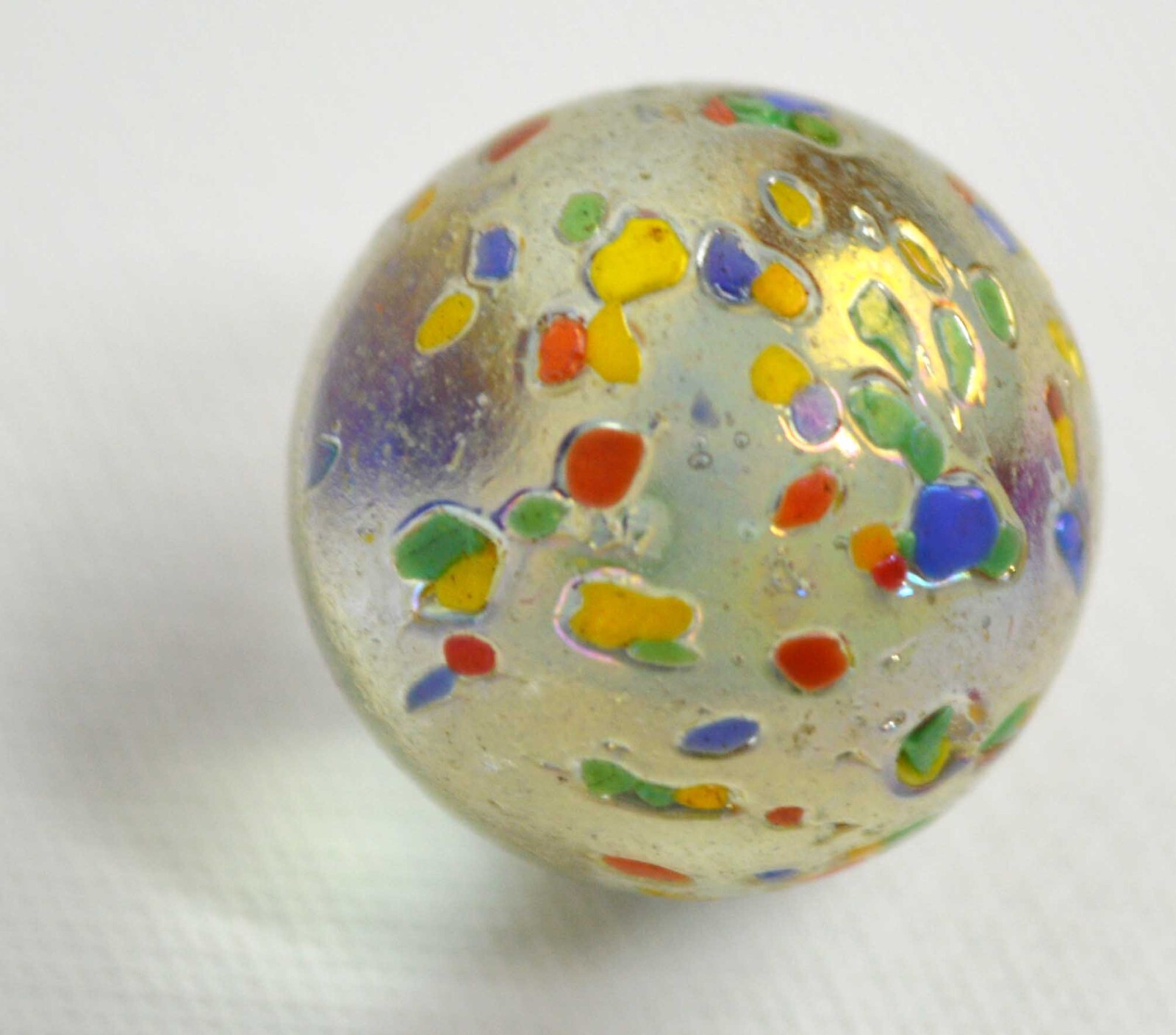 Vintage Marble Lot 40 Speckled Mix Unique Collection 13mm-18mm