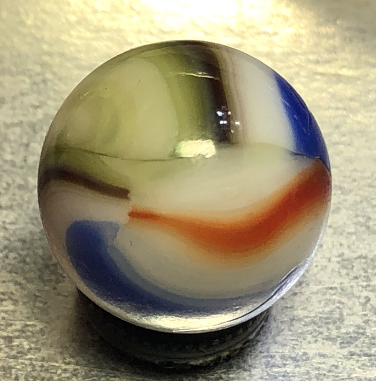 Vacor Mega Multi-Color Hurricane Marble Bright Colors, Size .625 NM+/M- Look!