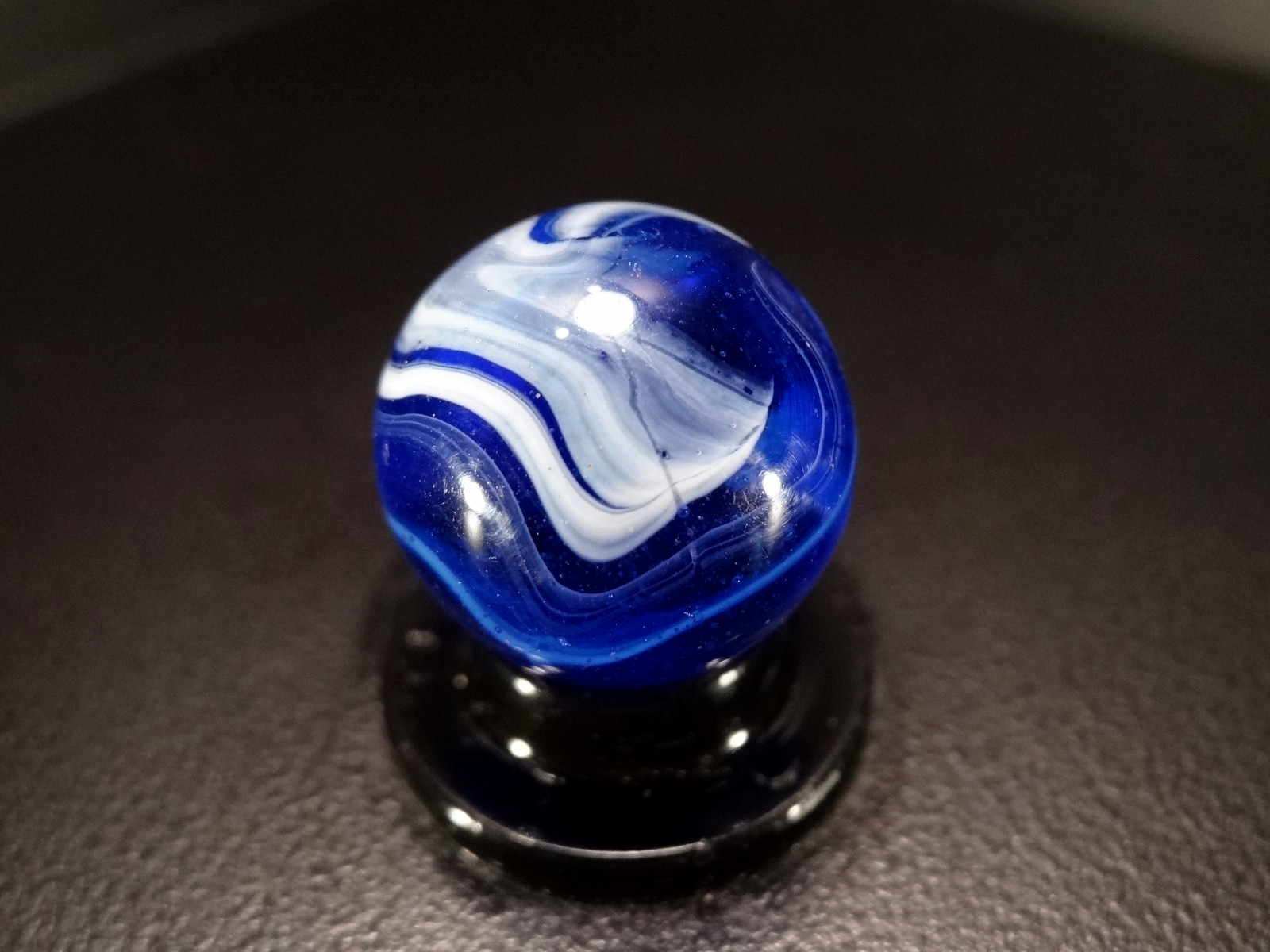 CHRISTENSEN AGATE COBALT SLAG R&T pattern VIBRANT 🔵🔵🔵