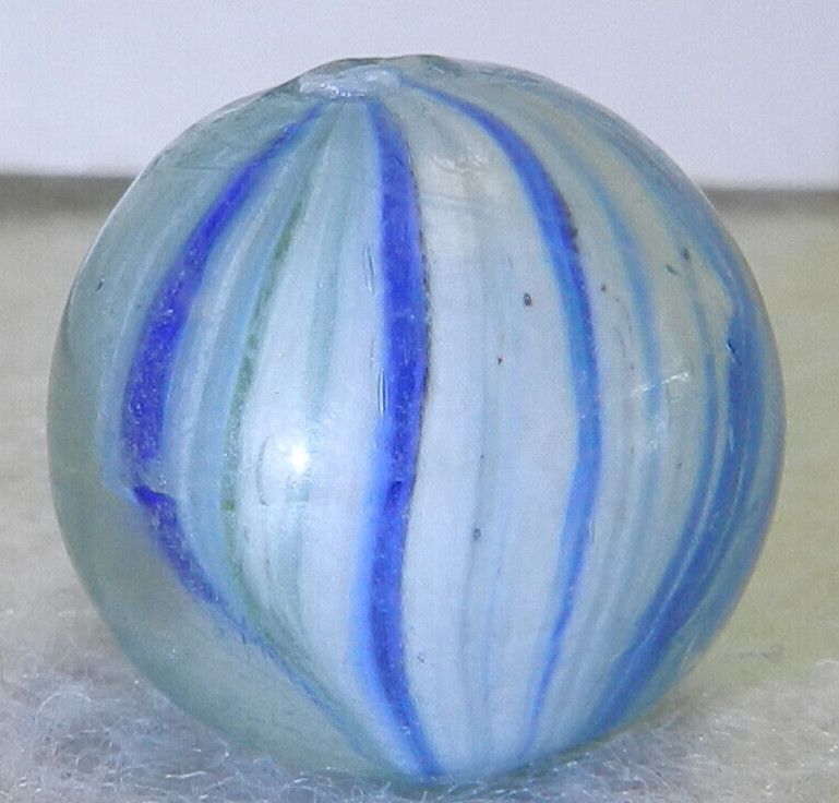 #16466m Slightly Shrunken German Handmade Onionskin Marble .69 Inches