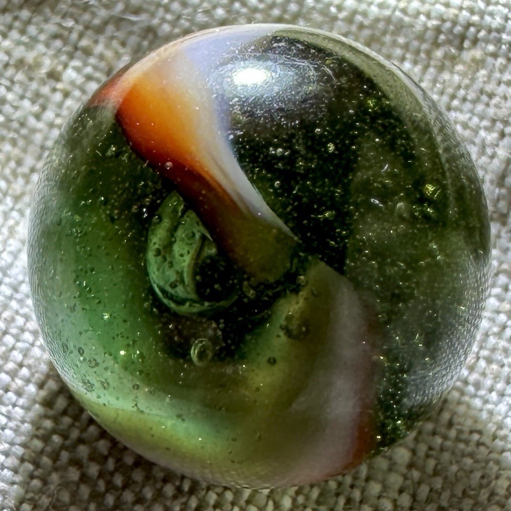 Vintage Peltier NLR or Kokomo? Marble, 0.59 in, Mint
