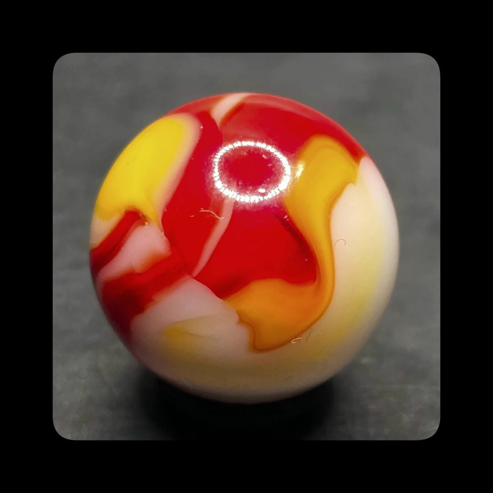 ~Mic’sMibs~11/16″ Larger Peltier Ketchup & Mustard NLR w/Heavy Orange Mint 9.6