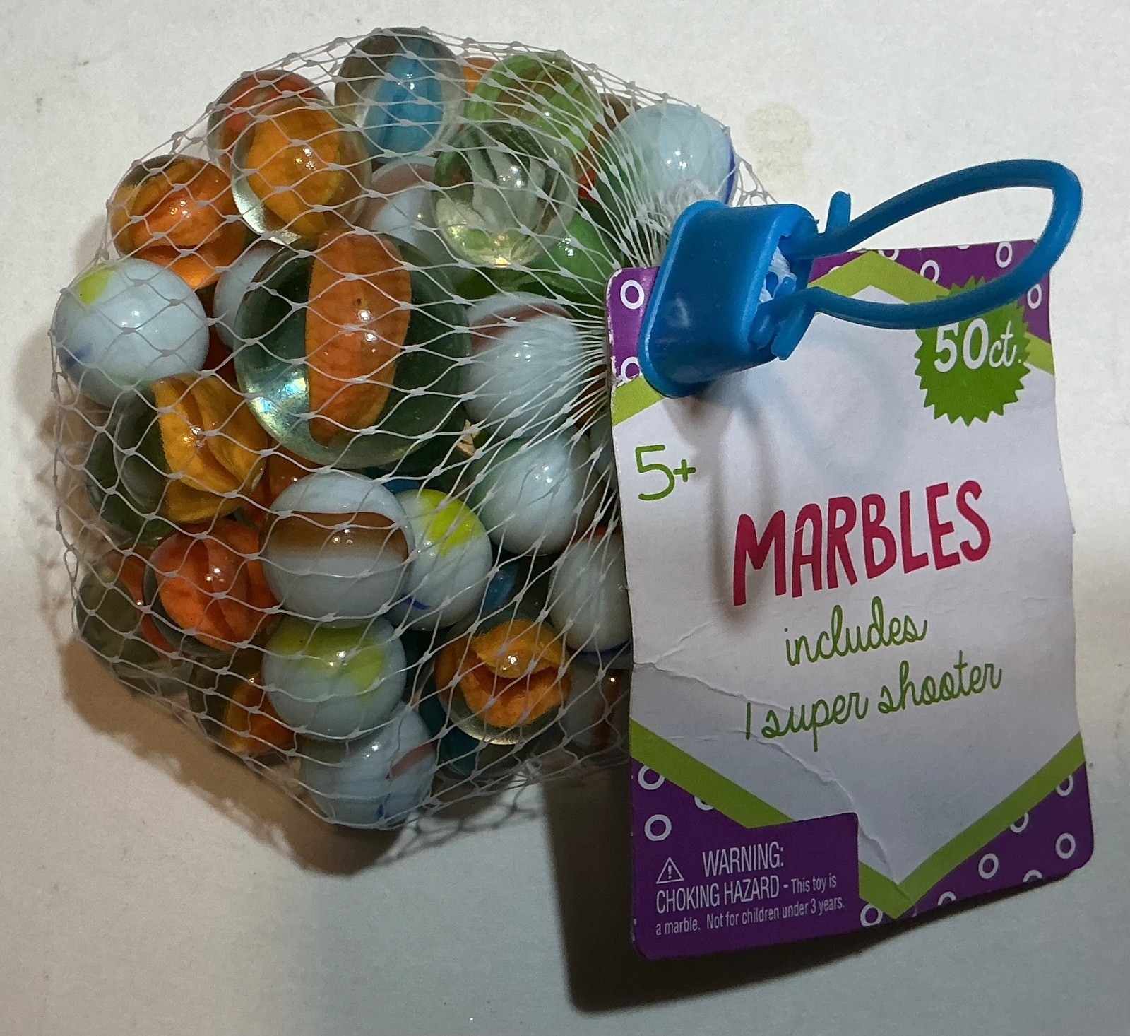 Colorful Themed Marbles Sets of 25 and 50 Marbles.