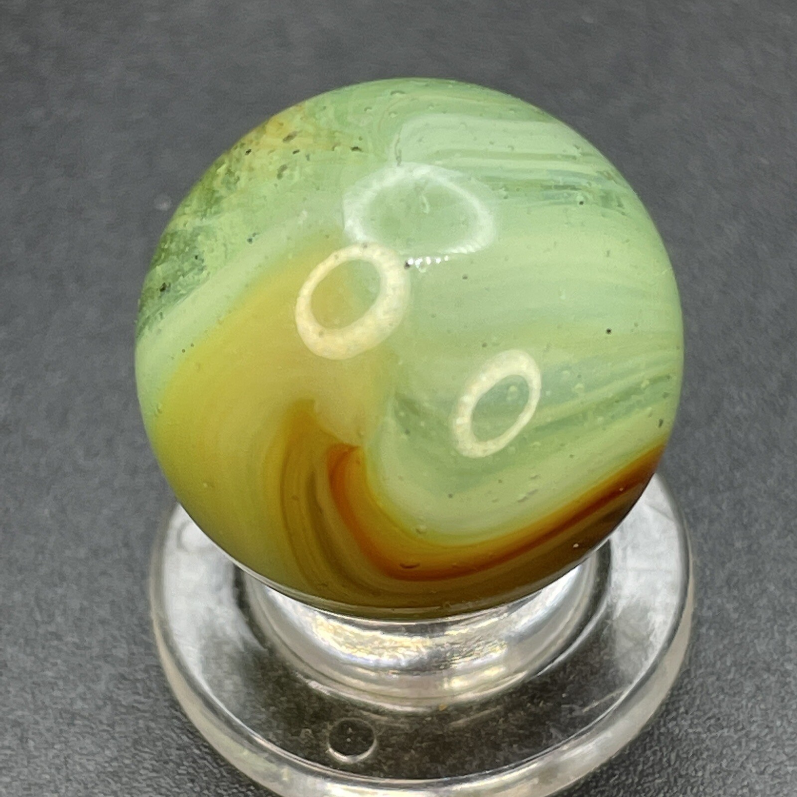 Master Sunburst Marble Multi Color Master Sunburst Marble Vintage Marbles 0.669”