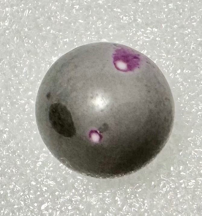Vintage UV Uranium Marble Glows under Black Light ~ 1910 Estate Farm Find ~ *
