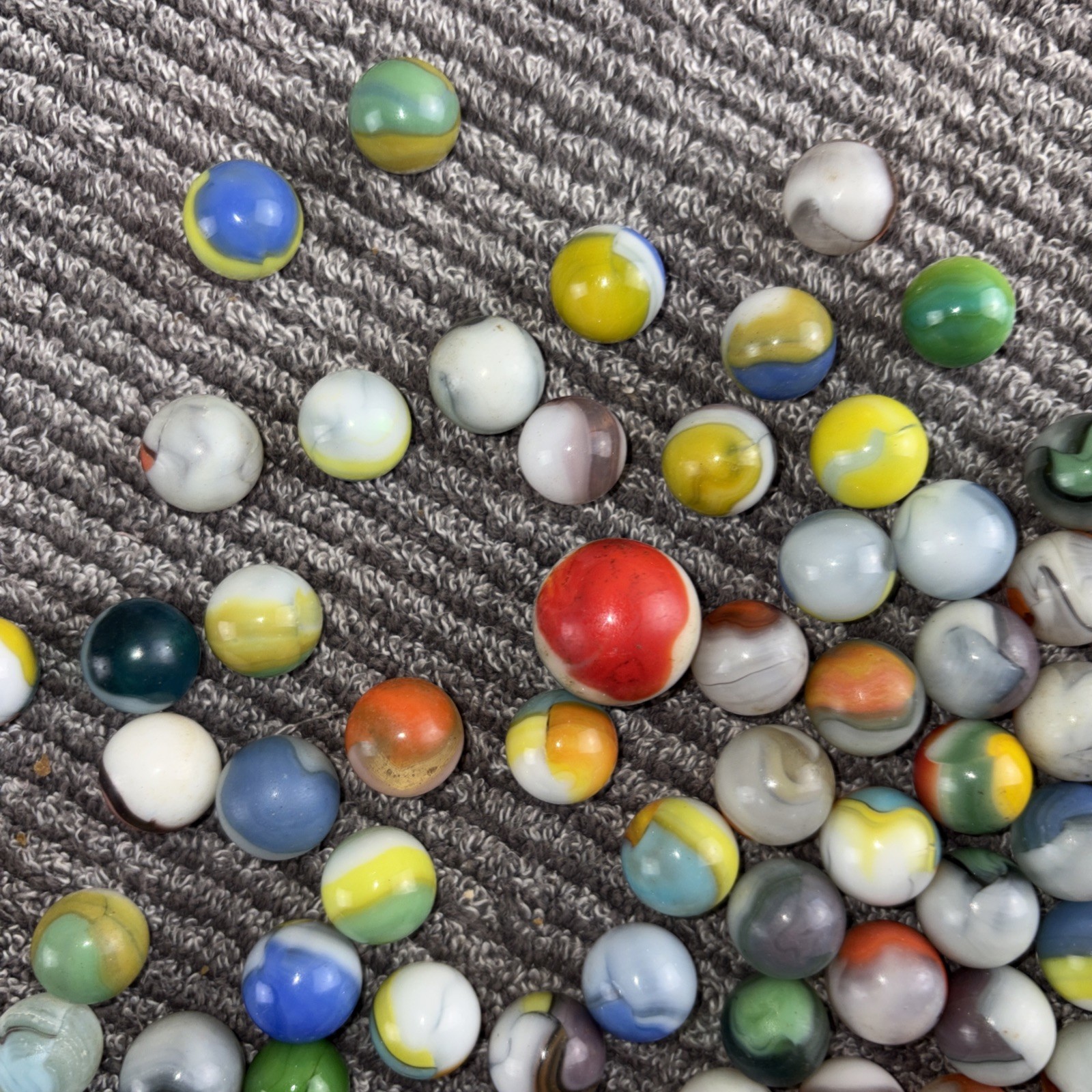 Vitro Tiger Eyes and others lot of Mables over 90