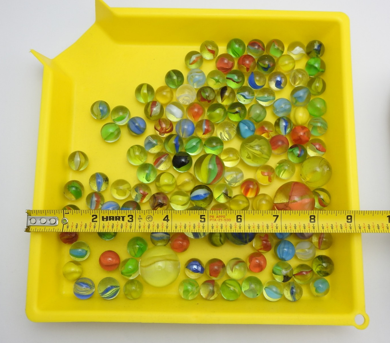 Vintage Marble Lot Mixed Sizes Swirl Cat’s Eye Glass Marbles Shooter Toy 100+