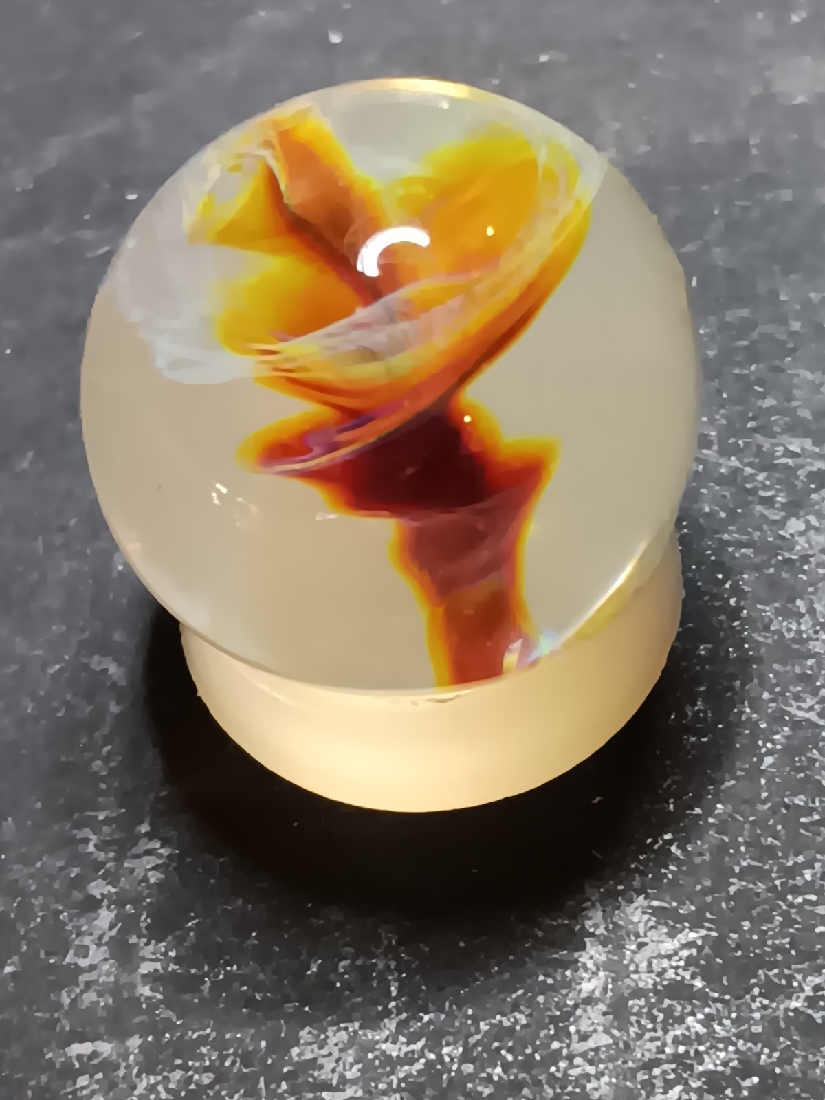 Contemporary Handmade Glass Marbles Lot, Unique Swirl & Intricate Designs
