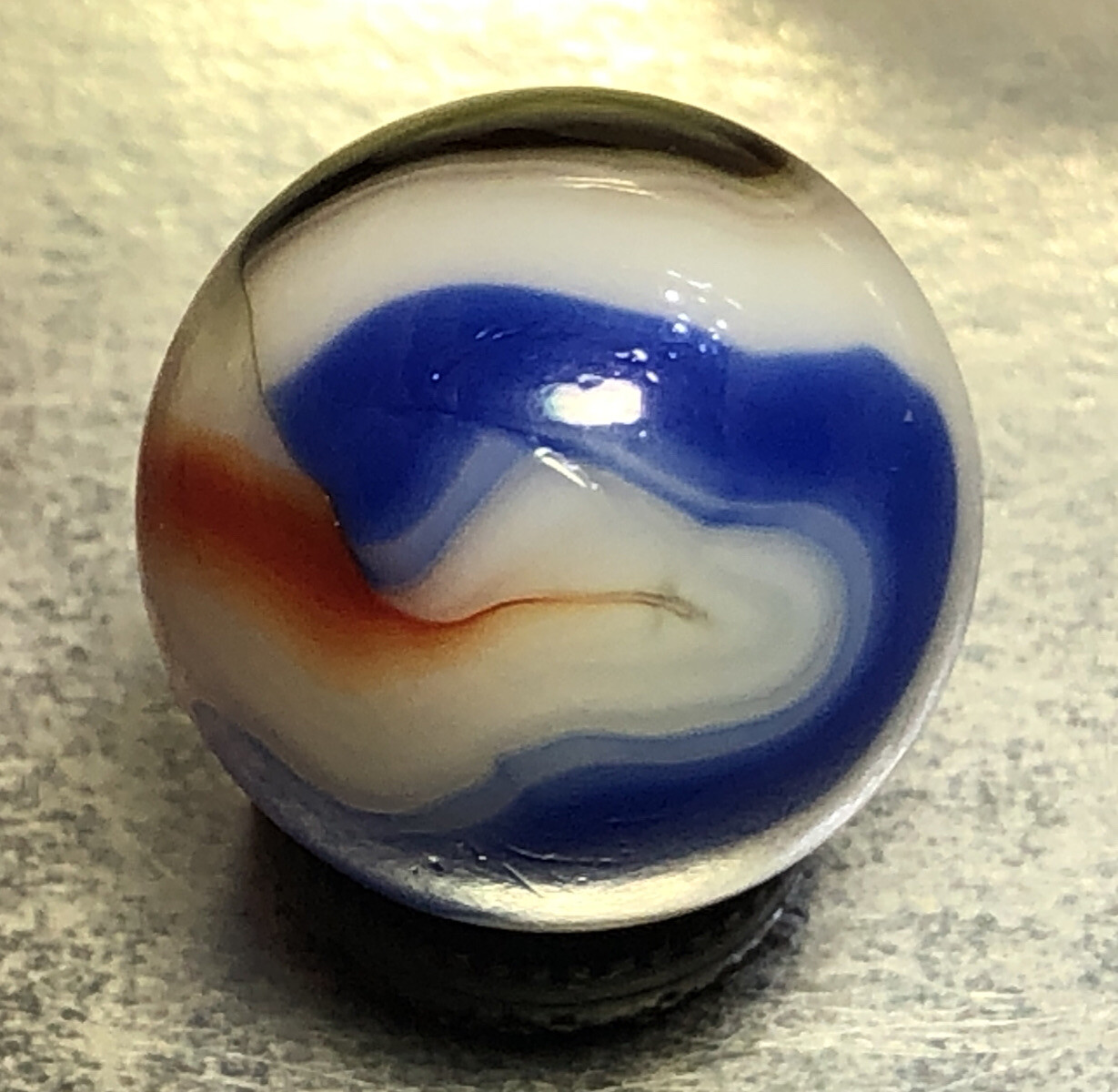 Vacor Mega Multi-Color Hurricane Marble Bright Colors, Size .625 NM+/M- Look!