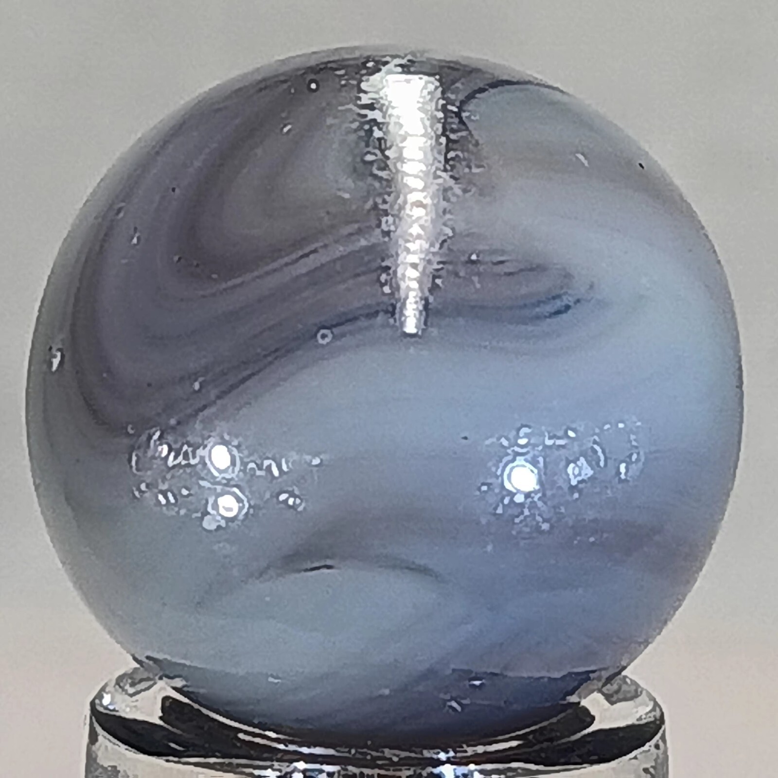 Vintage Champion Swirl Marble .61 Inches Near-Mint Condition Combined Shipping