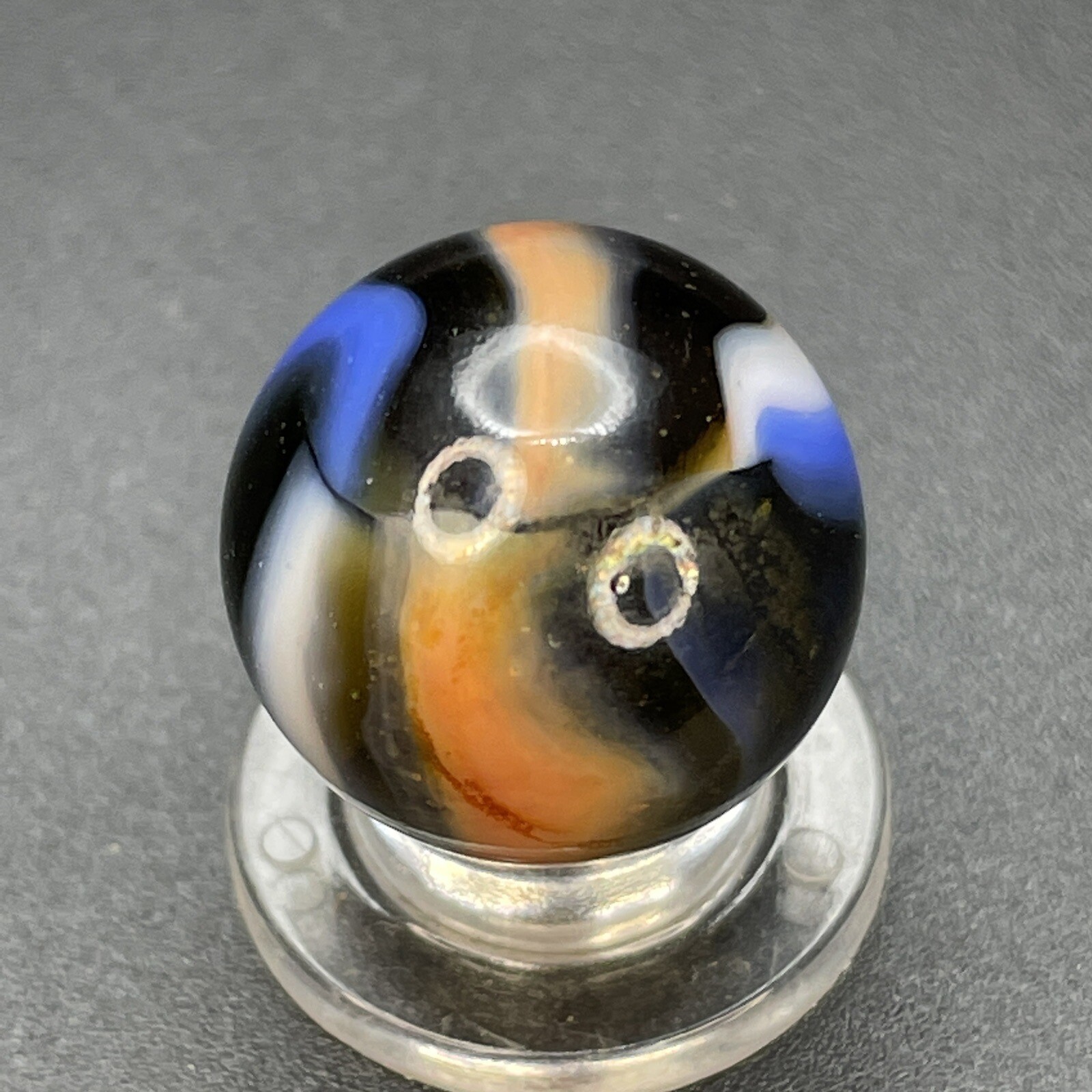 Peltier National Line Rainbo MCS Marble Vintage Marbles 0.669”