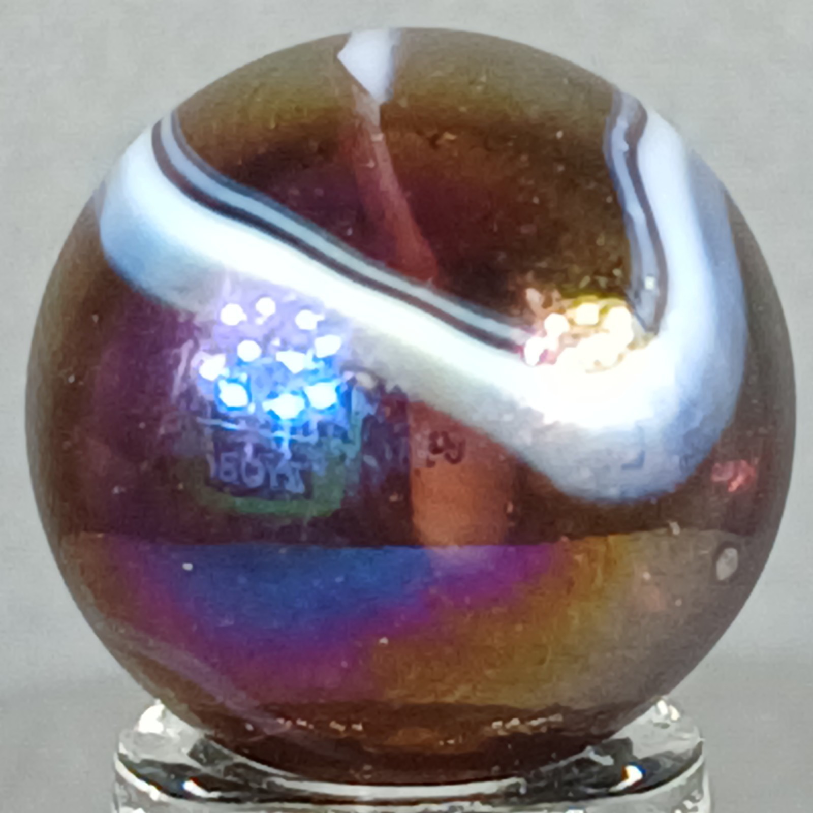Vacor Milky Way Marble .62 Inches Near-Mint Condition Combined Shipping