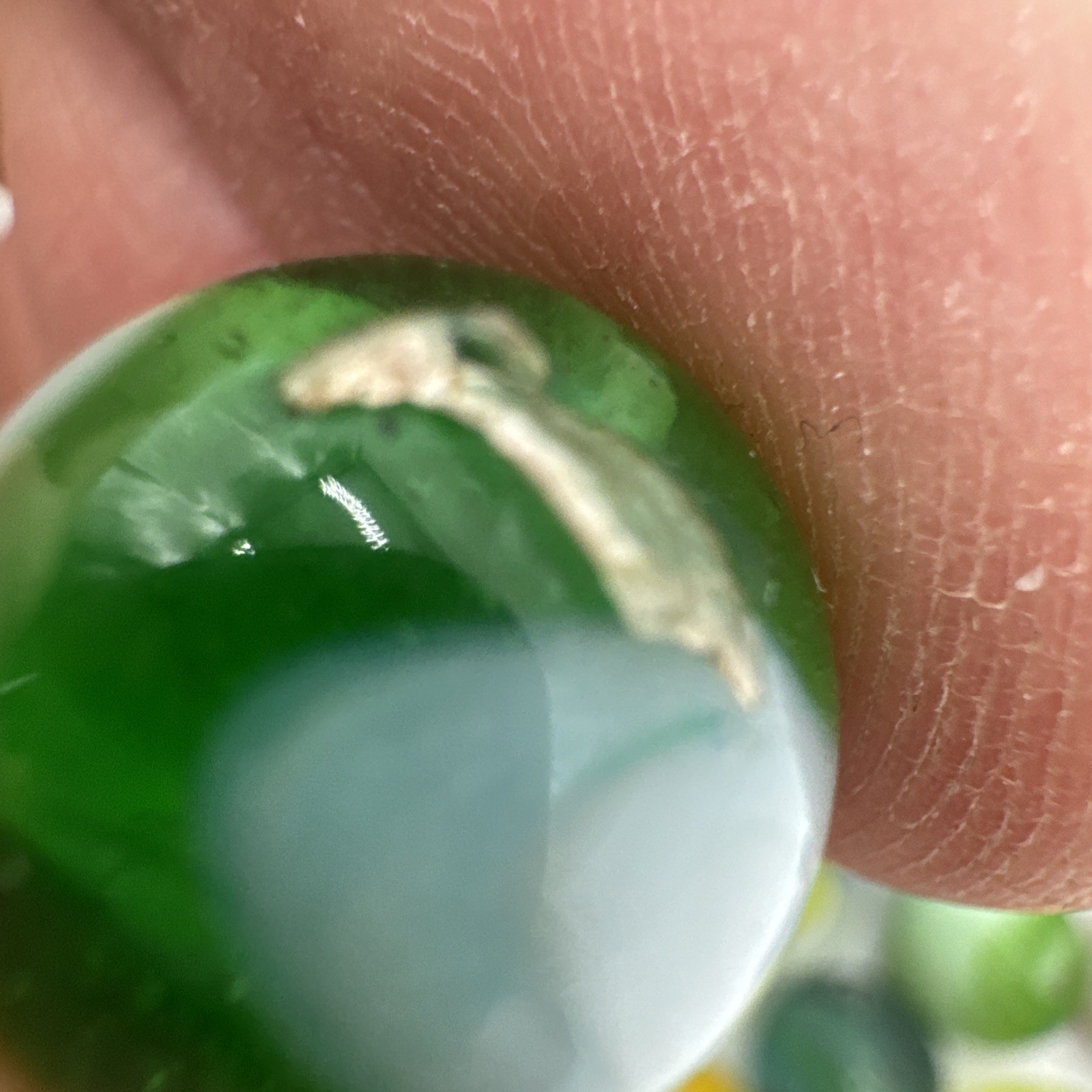 (71) Vintage Akro Agate? Swirl Glass Marble Marbles Various Makers Lot
