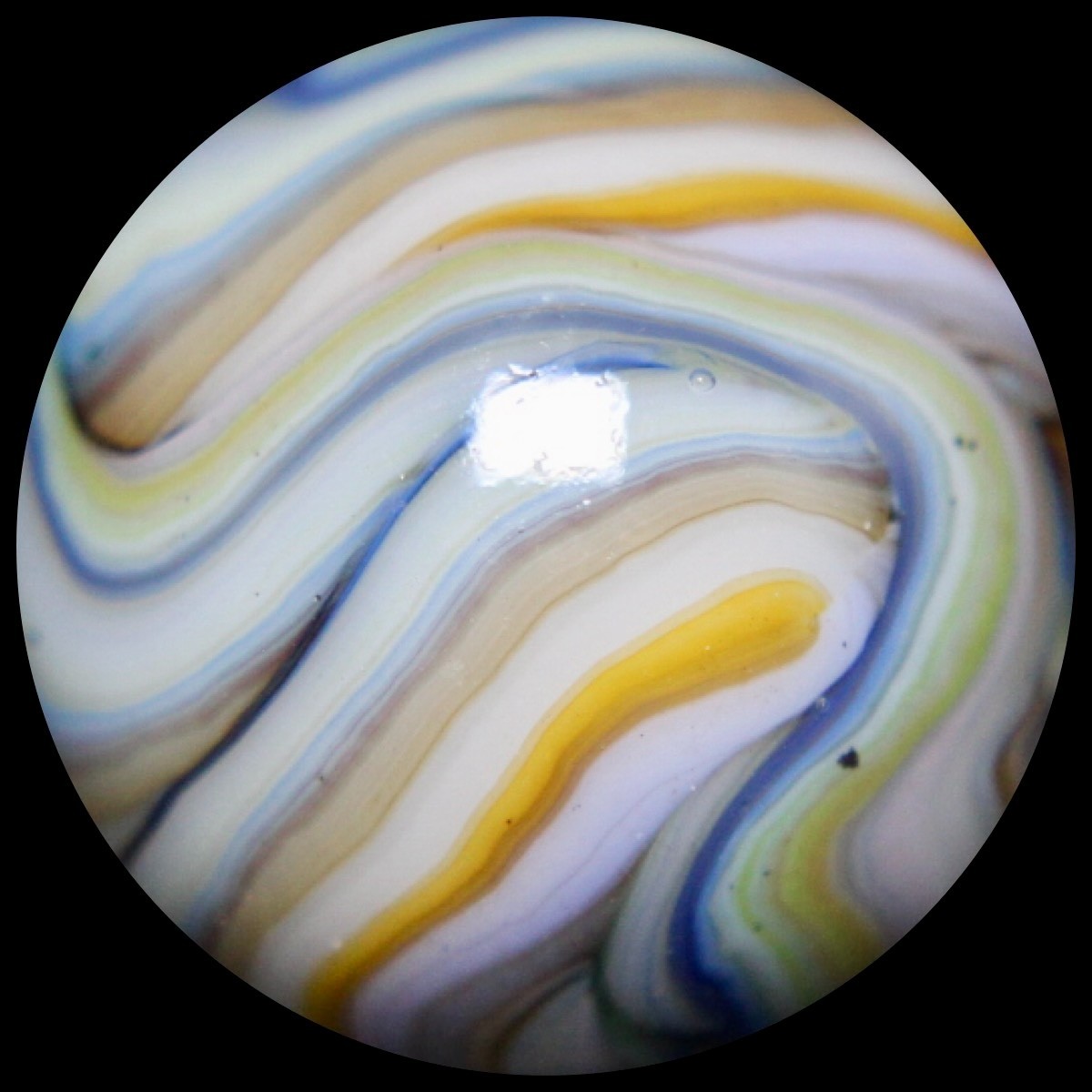 JABO Frankies Marble Collector Series: 6-Color Beauty 0.740″
